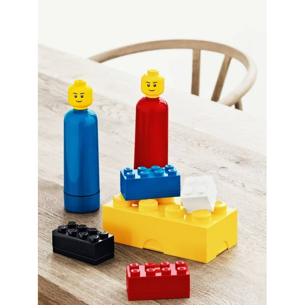 LEGO - Set van 6 - Opbergbox Mini 8, Blauw - LEGO