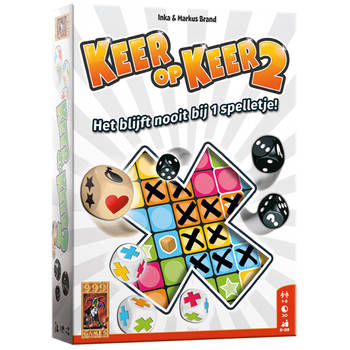 999 Games Keer op Keer 2 - Dobbelspel - 8+