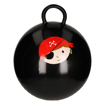 LG-Imports skippybal Piraat junior 46 cm zwart