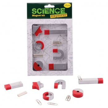 Wetenschap speelgoed magneten set 13 delig - Magneten