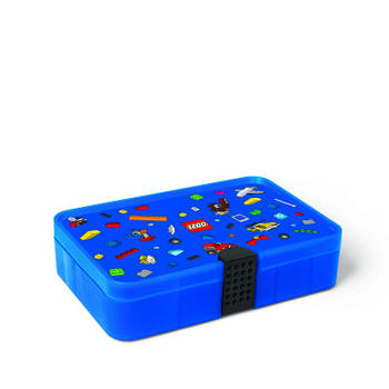 LEGO - Set van 2 - Sorteerkoffer Iconic, Blauw - LEGO