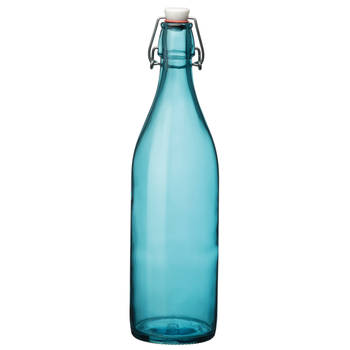 Bormioli Rocco Beugelfles / Weckfles Giara - Lichtblauw - 1 liter