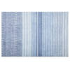 Beliani YARDERE - Laagpolig-Blauw-Viscose