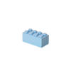 LEGO - Set van 4 - Opbergbox Mini 8, Lichtblauw - LEGO