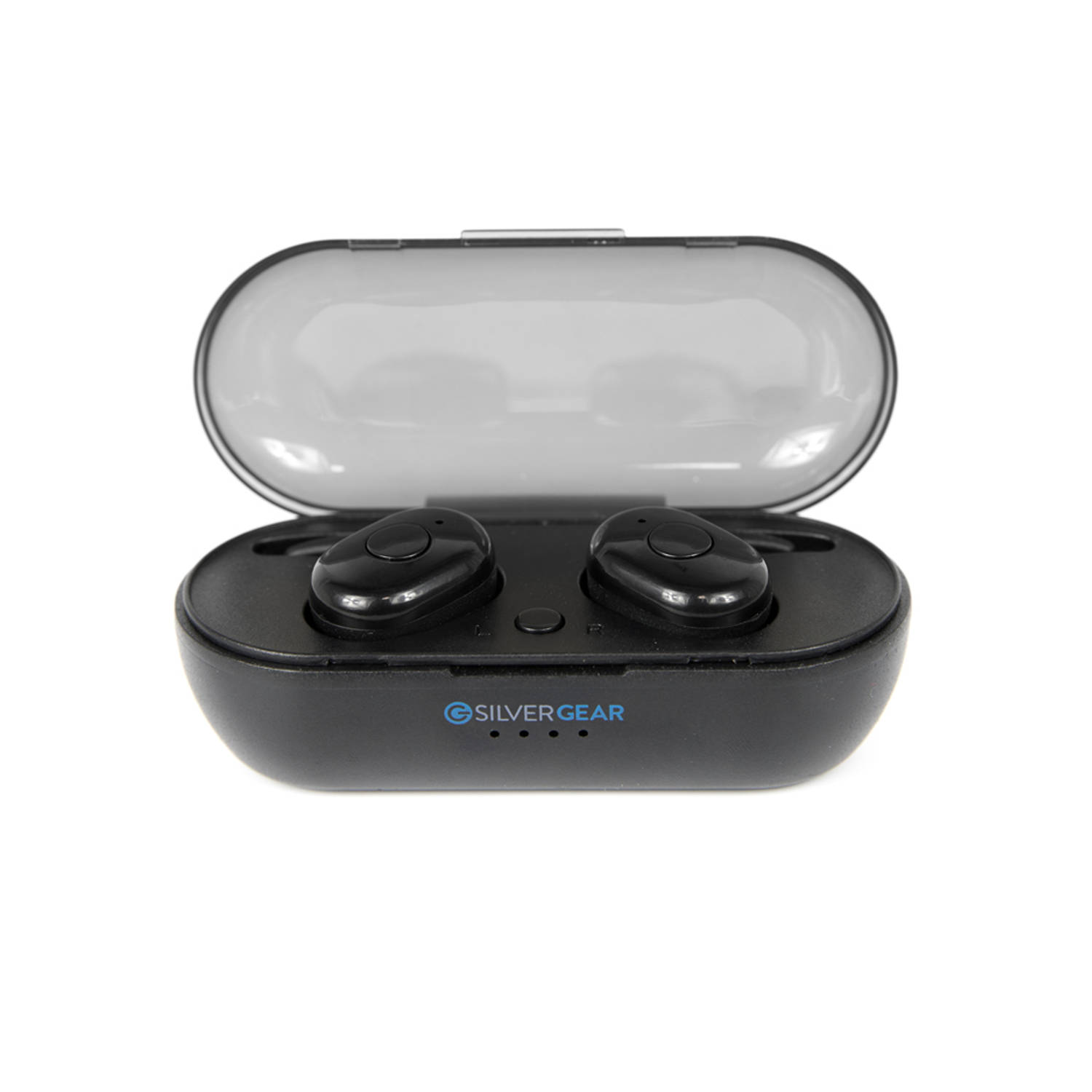 Silvergear Draadloze In Ear Sport Oordopjes Zwart Bluetooth Met Oplaadbare Opbergcase