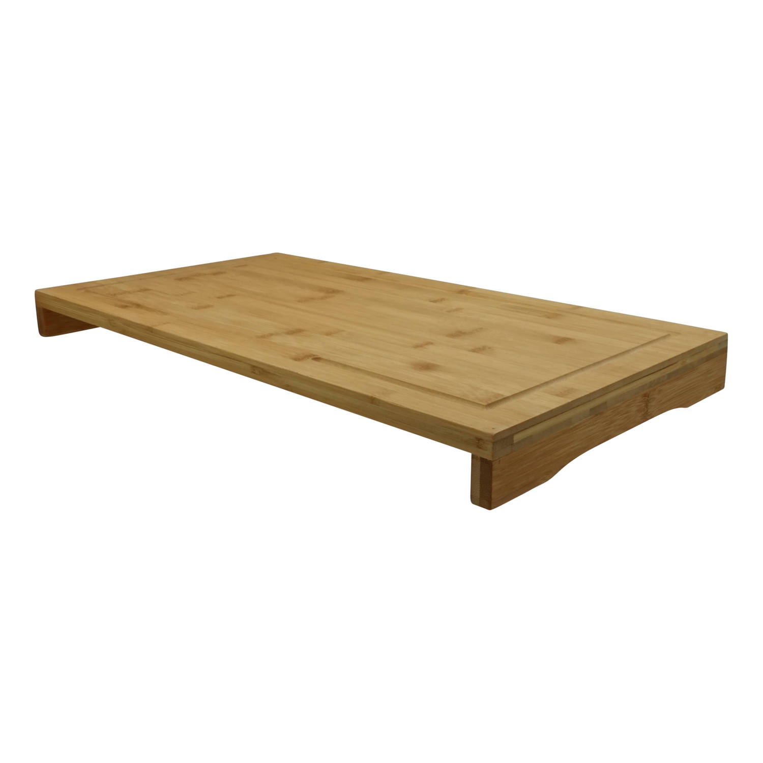 4cookz® Snijplank Verhoogd Bamboe en afdekplaat | Blokker