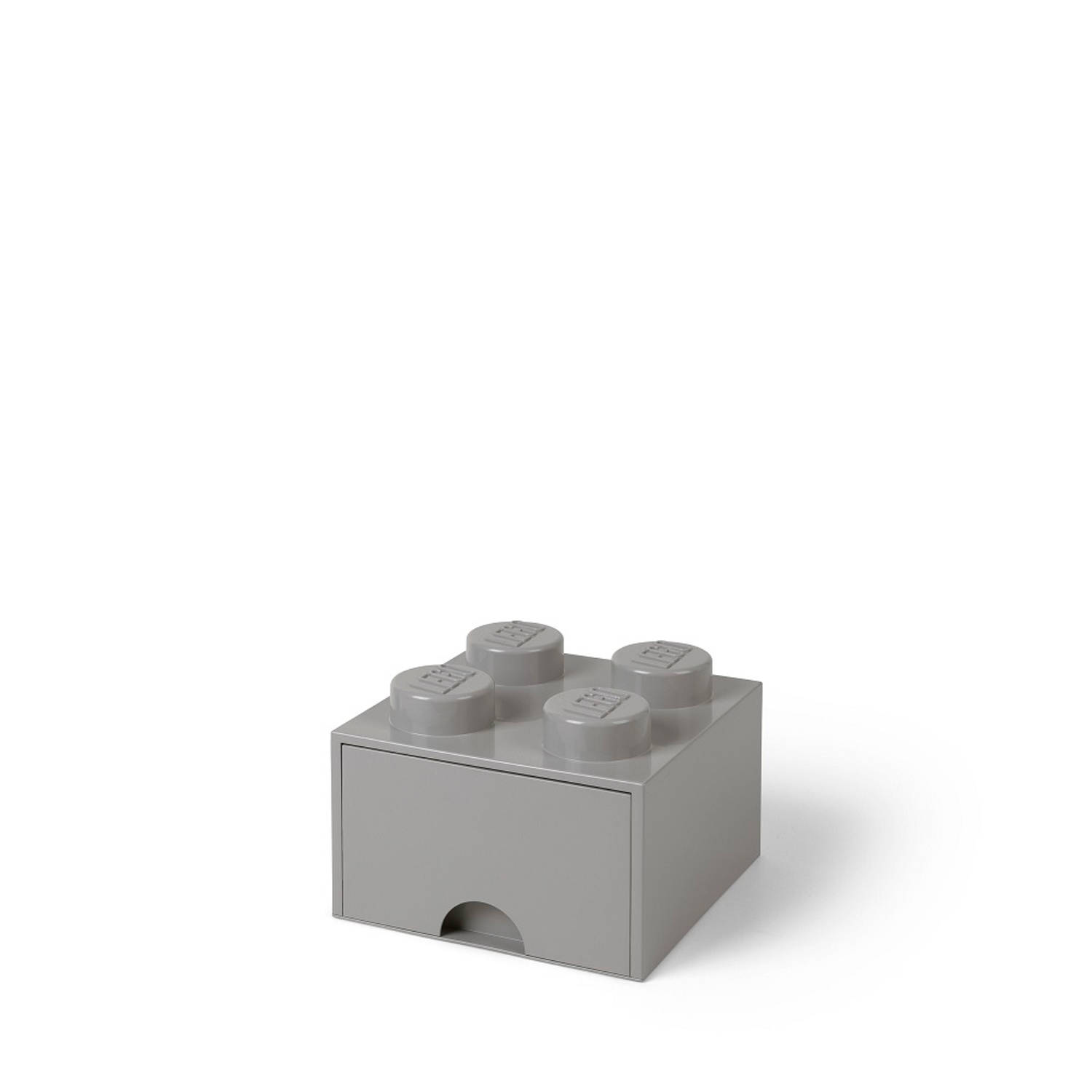LEGO - Bureaulade Brick 4, Grijs - LEGO