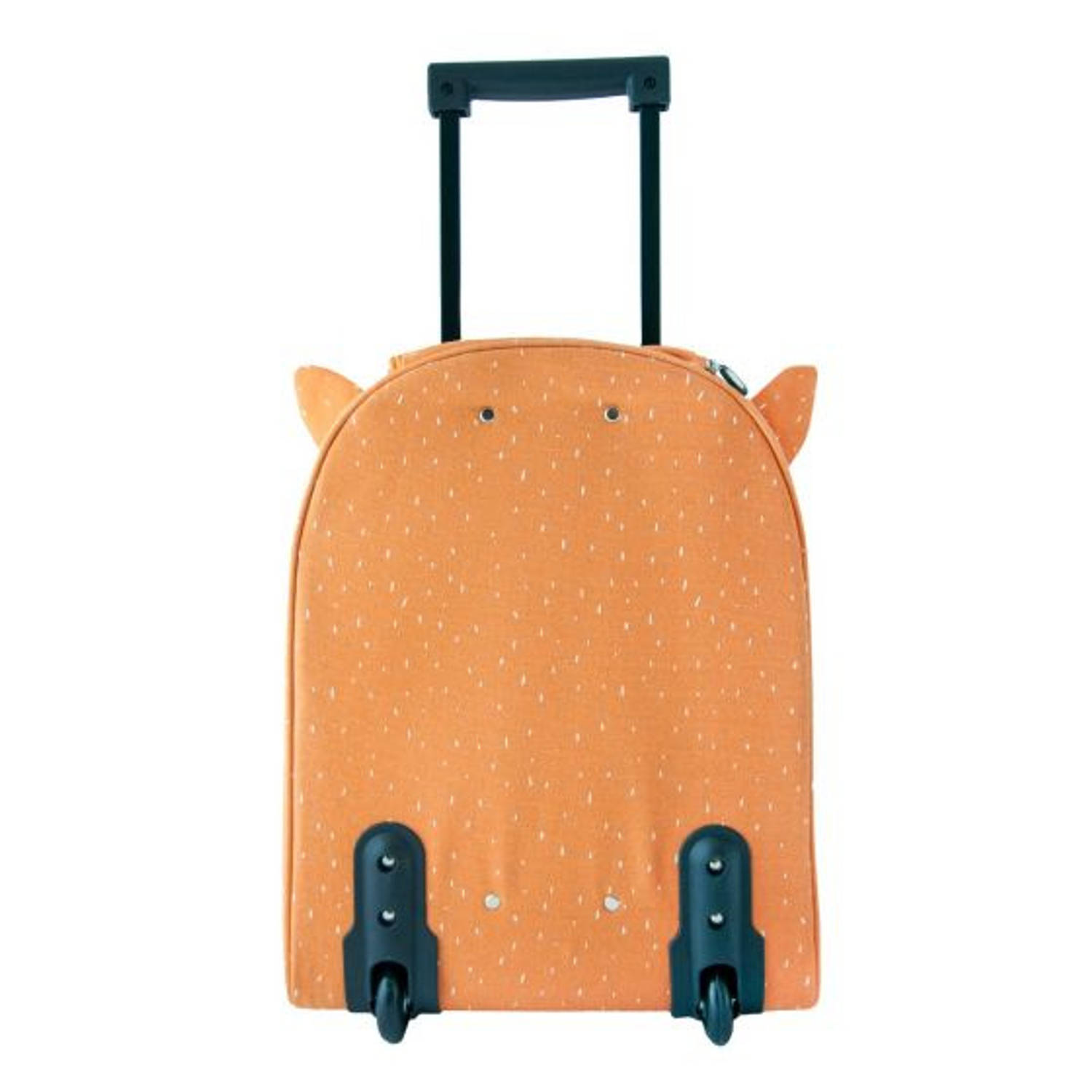 leeftijd maïs Vaardig Trixie trolley koffer Mr. Fox 45 x 34 cm oranje | Blokker