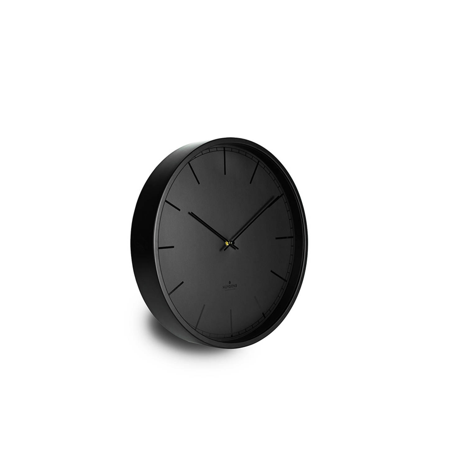 van Word gek vezel Huygens - Tone Index 25cm - Zwart - Wandklok - Stil - Quartz uurwerk |  Blokker