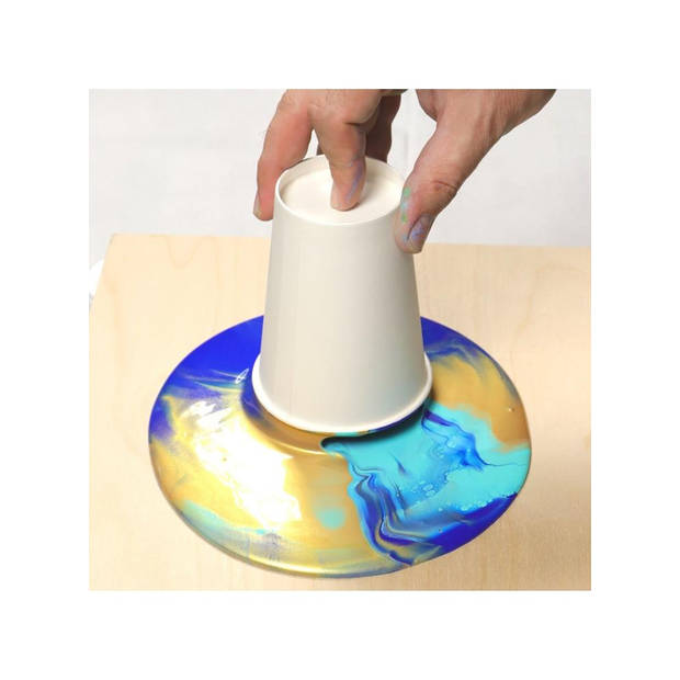 Mont Marte® Pouring Paint Golden Beach - set 4x giet acrylverf 120ML
