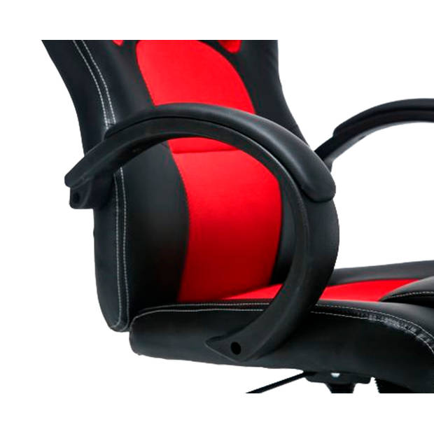 Gamestoel bureaustoel voor volwassenen Velda Rood Gaming stoel