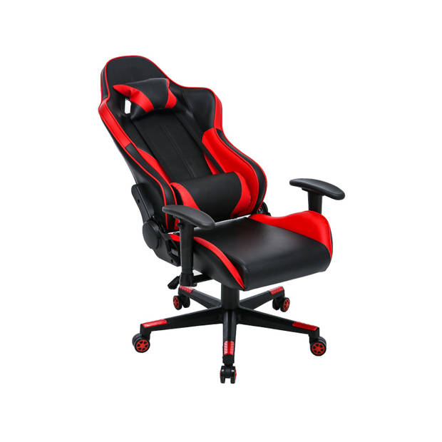 Gamestoel bureaustoel voor volwassenen Proza gaming stoel rood zwart