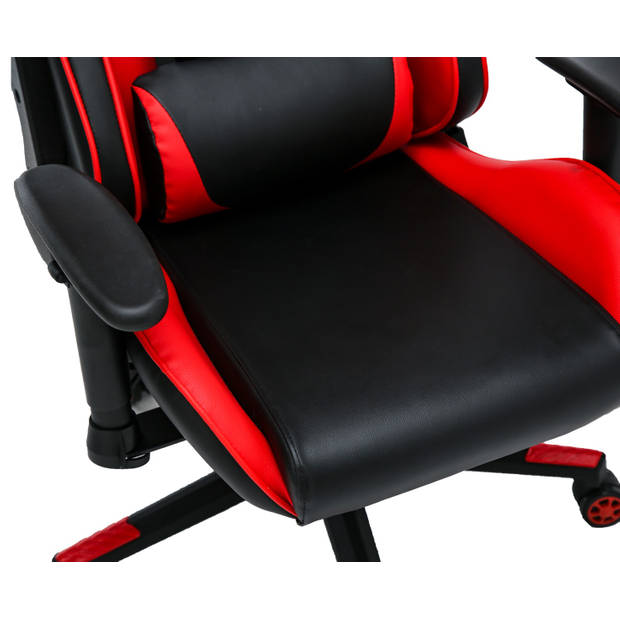 Gamestoel bureaustoel voor volwassenen Proza gaming stoel rood zwart