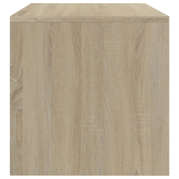 vidaXL Tv-meubel 120x40x40 cm bewerkt hout sonoma eikenkleurig