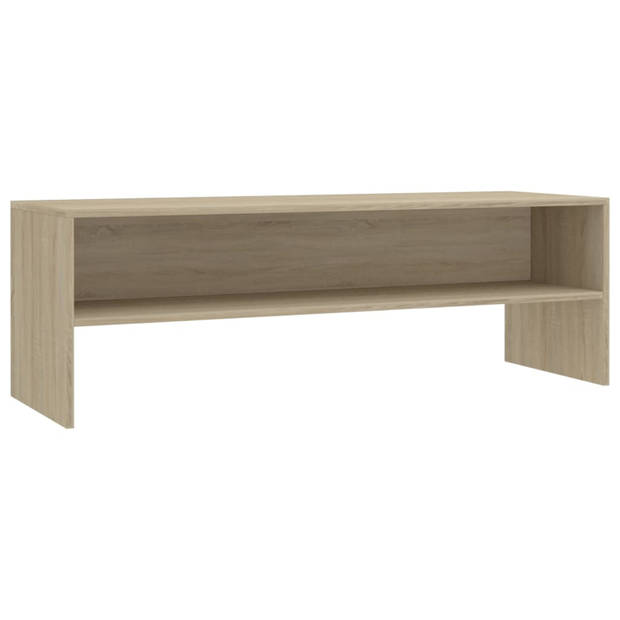 vidaXL Tv-meubel 120x40x40 cm bewerkt hout sonoma eikenkleurig