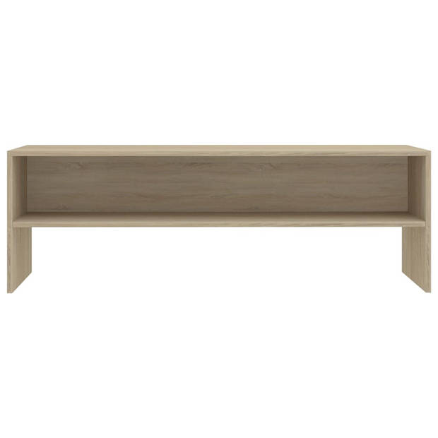 vidaXL Tv-meubel 120x40x40 cm bewerkt hout sonoma eikenkleurig