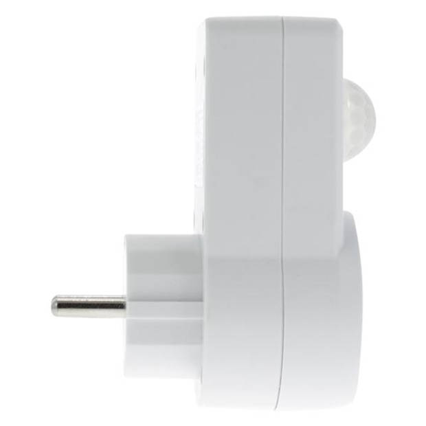 Q-Link plug-in bewegingsmelder - randaarde - geschikt voor wandmontage