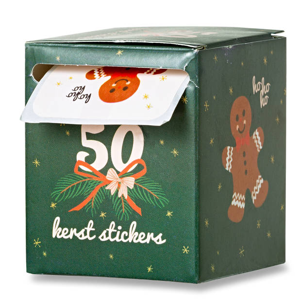 Stickerbox met cadeaustickers , set/50