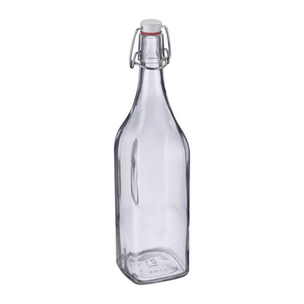 Westmark Beugelfles / Weckfles Vierkant - 1 liter