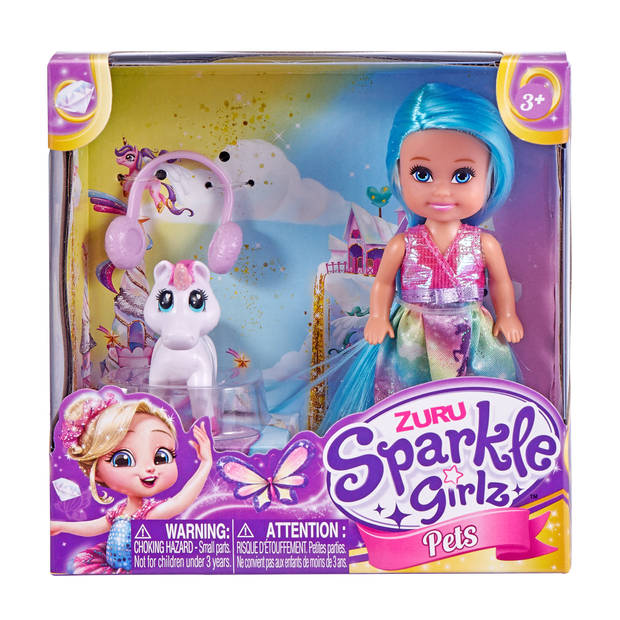 Sparkle Girlz Ballerina/fairy/unicorn Princess With Glitter Pet