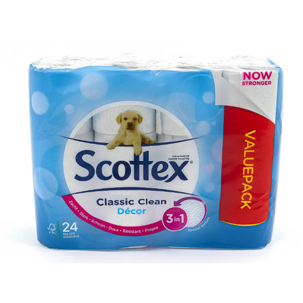 Scottex Toiletpapier 2 Lagen - 24 Rollen