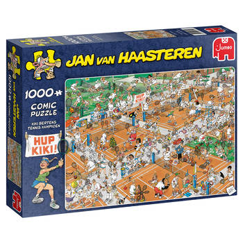 Jan van Haasteren Kiki Bertens tennis kampioen - 1000 stukjes