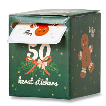 Stickerbox met cadeaustickers , set/50