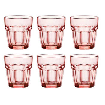 Bormioli Rocco Waterglazen Rock Bar Oranje 270 ml - 6 stuks