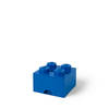 LEGO - Set van 2 - Opberglade Brick 4, Blauw - LEGO
