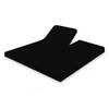 Elegance Splittopper Hoeslaken Jersey Katoen Stretch - zwart 180x210/220cm