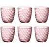 Bormioli Rocco Glazen Slot Roze 290 ml - 6 stuks