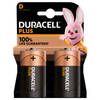 Duracell Plus D Alkaline batterij 2 St