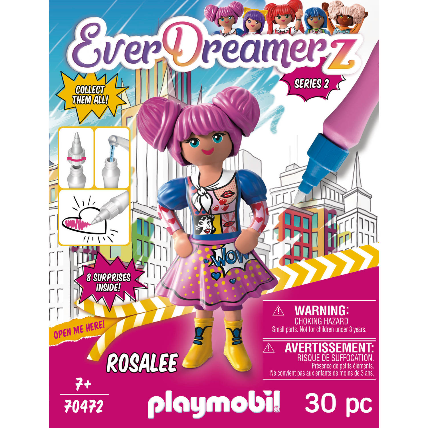 PLAYMOBIL EverDreamerz Rosalee Comic World 30 delig (70472)