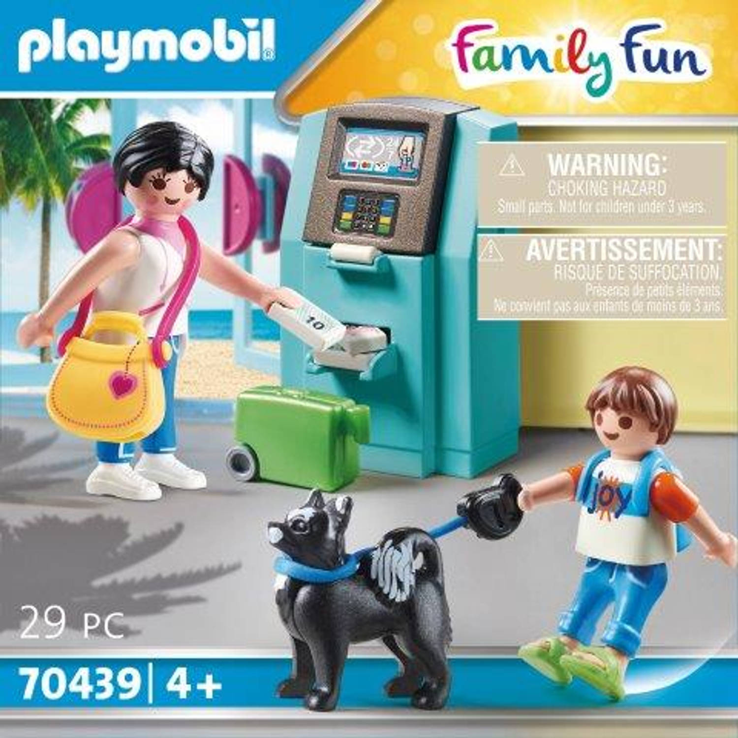 Playmobil 70439 vakantiegangers met gedautomaat