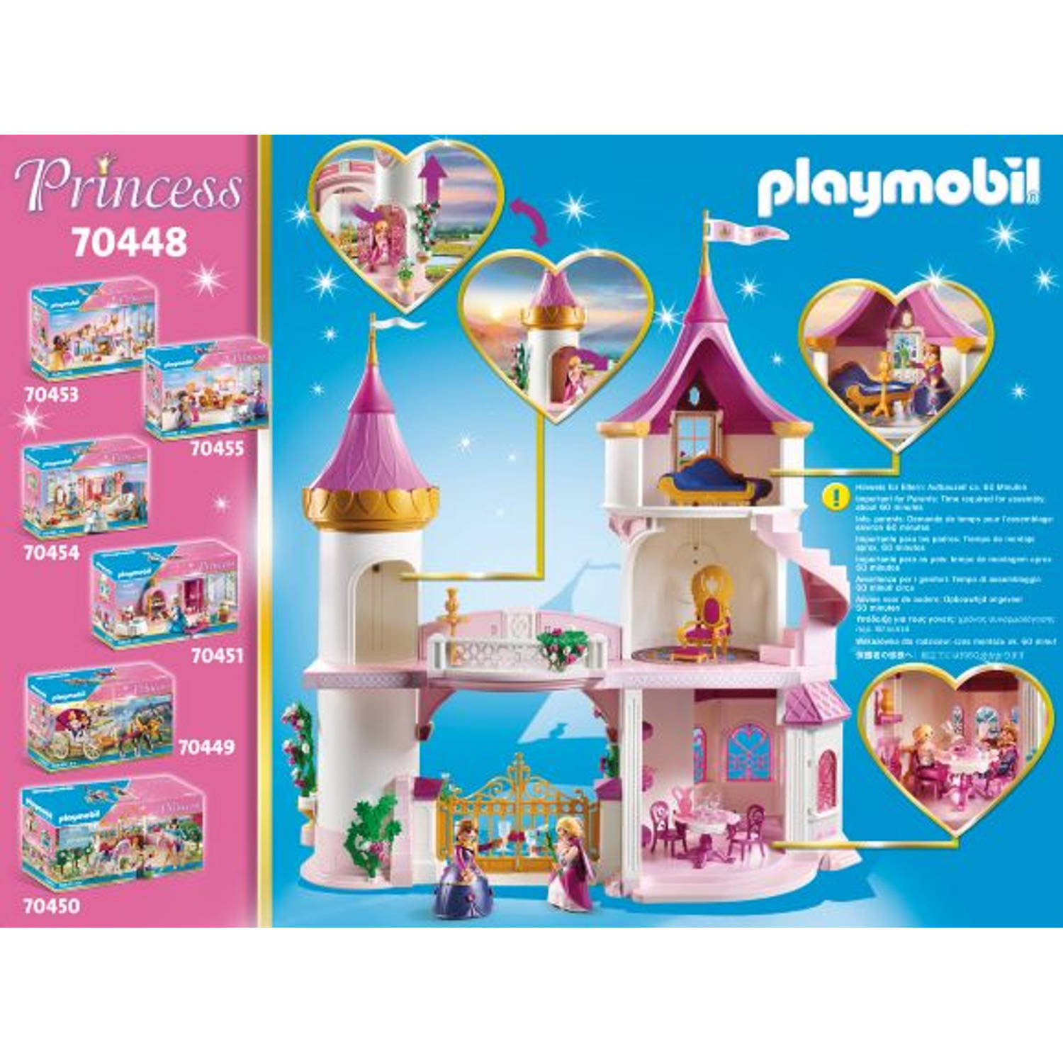 uitzetten ethisch Haat Playmobil Princess prinsessenkasteel 70448 | Blokker