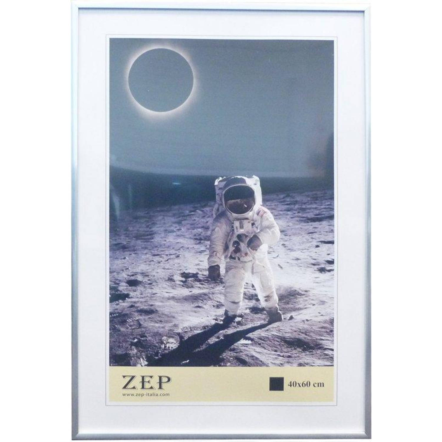 ZEP Kunststof Fotolijst New Easy Zilver voor formaat 40x60 KL9PS