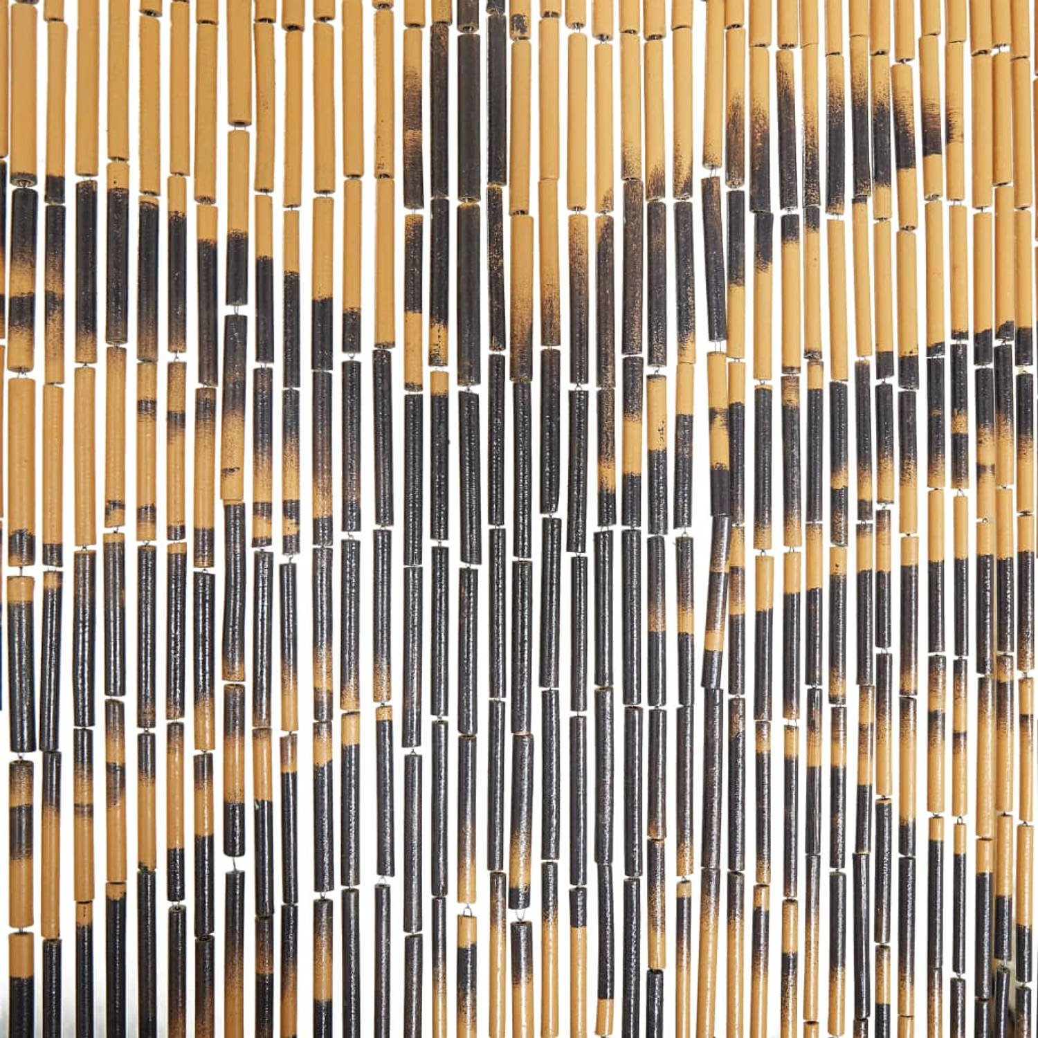 halfrond rommel Tegenover vidaXL Vliegengordijn 90x200 cm bamboe | Blokker