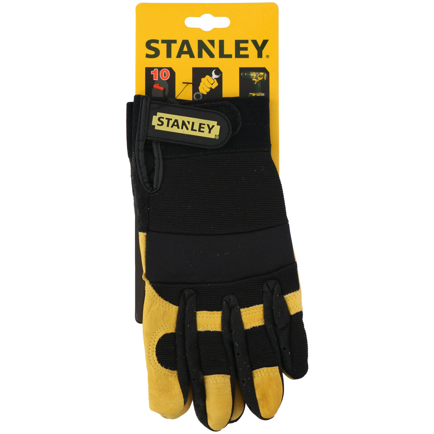 Stanley werkhandschoenen SY750L - leer - maat L