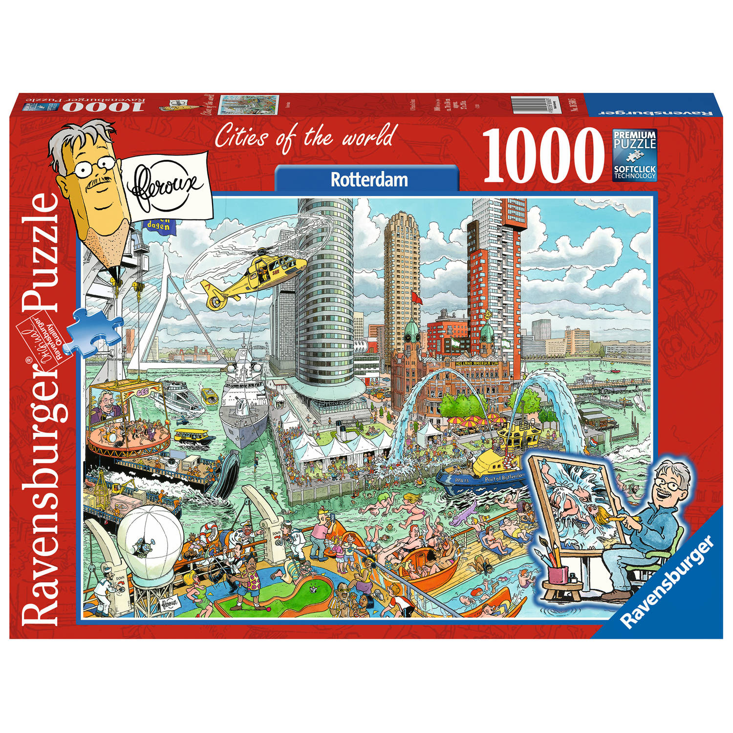 Ravensburger puzzel FLE Rotterdam 1000 stukjes