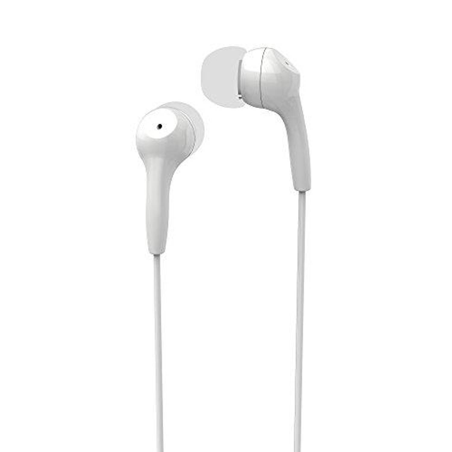 Motorola Earbuds2 oortjes - wit - in-ear - geluidsisolatie - ingebouwde microfoon