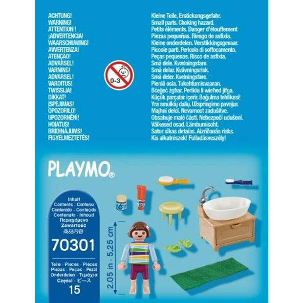 Playmobil Special Plus meisje aan wastafel 70301