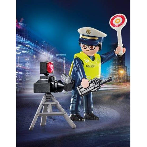 Playmobil Special Plus politieman met flitcontrole 70305