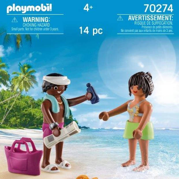 Playmobil Duopack koppel vakantiegangers 70274