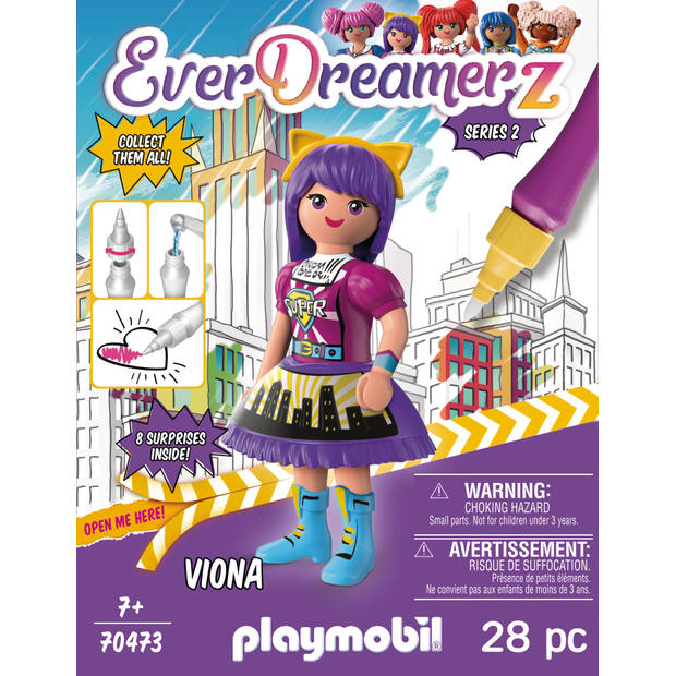 PLAYMOBIL EverDreamerz Viona Comic World 28-delig (70473)