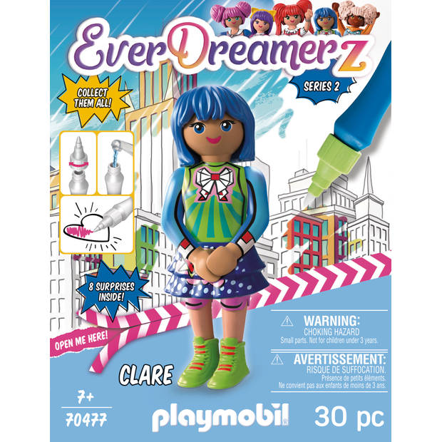 PLAYMOBIL Everdreamerz Clare Comic World 30-delig (70477)