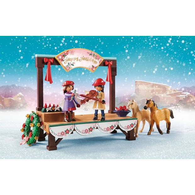 Playmobil Spirit kerstmis concert 70396