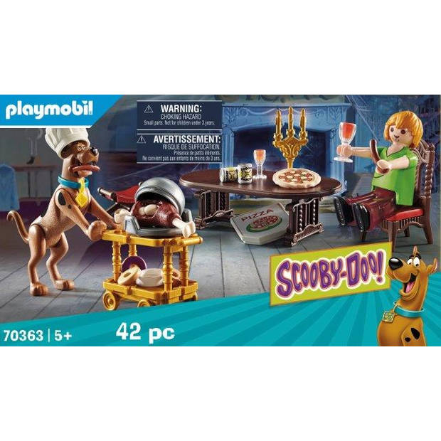 Playmobil Scooby-Doo! avondmaal met Shaggy 70363