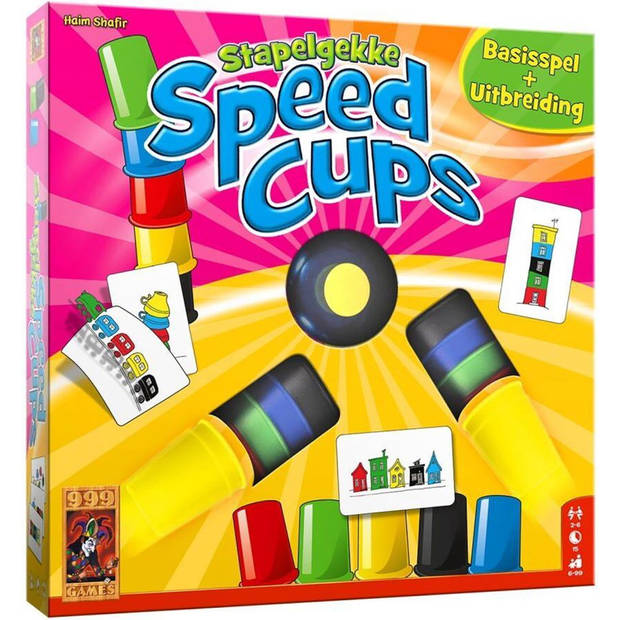 Stapelgekke Speed Cups - 6 Spelers - Actiespel