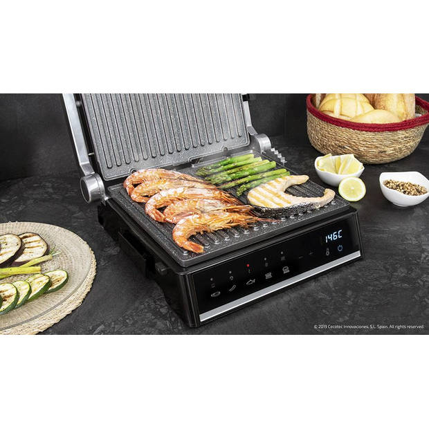 Cecotec Smart contactgrill - AutoCook - Afneembare platen