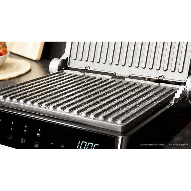 Cecotec Smart contactgrill - AutoCook - Afneembare platen